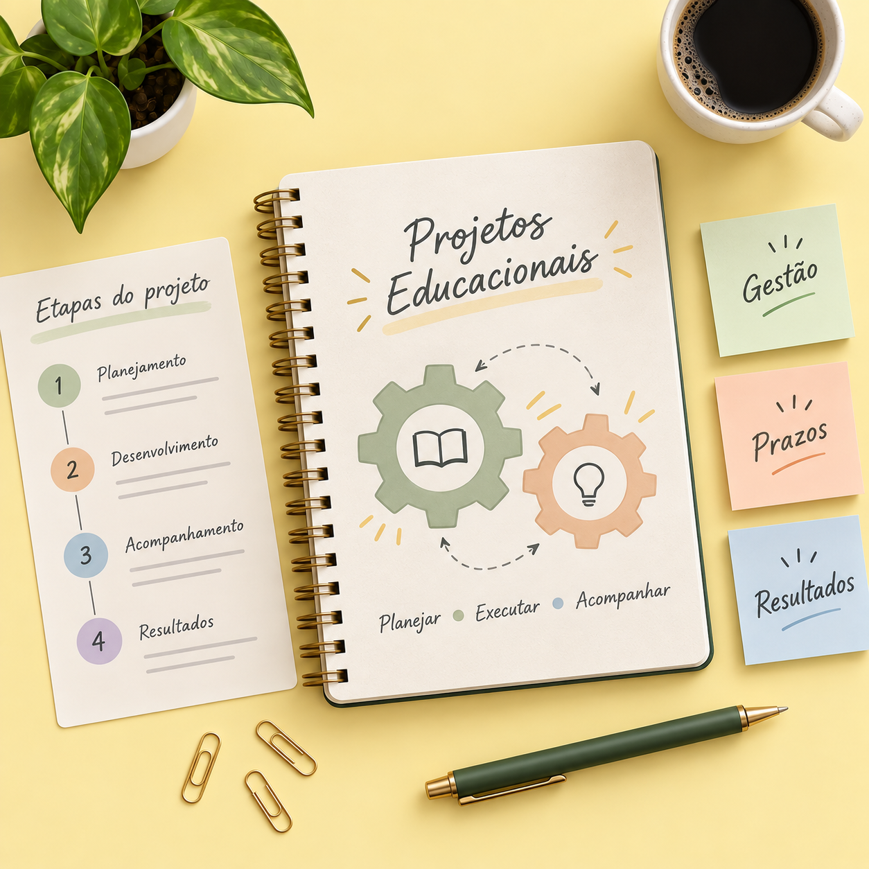 Gestão de projetos educacionais