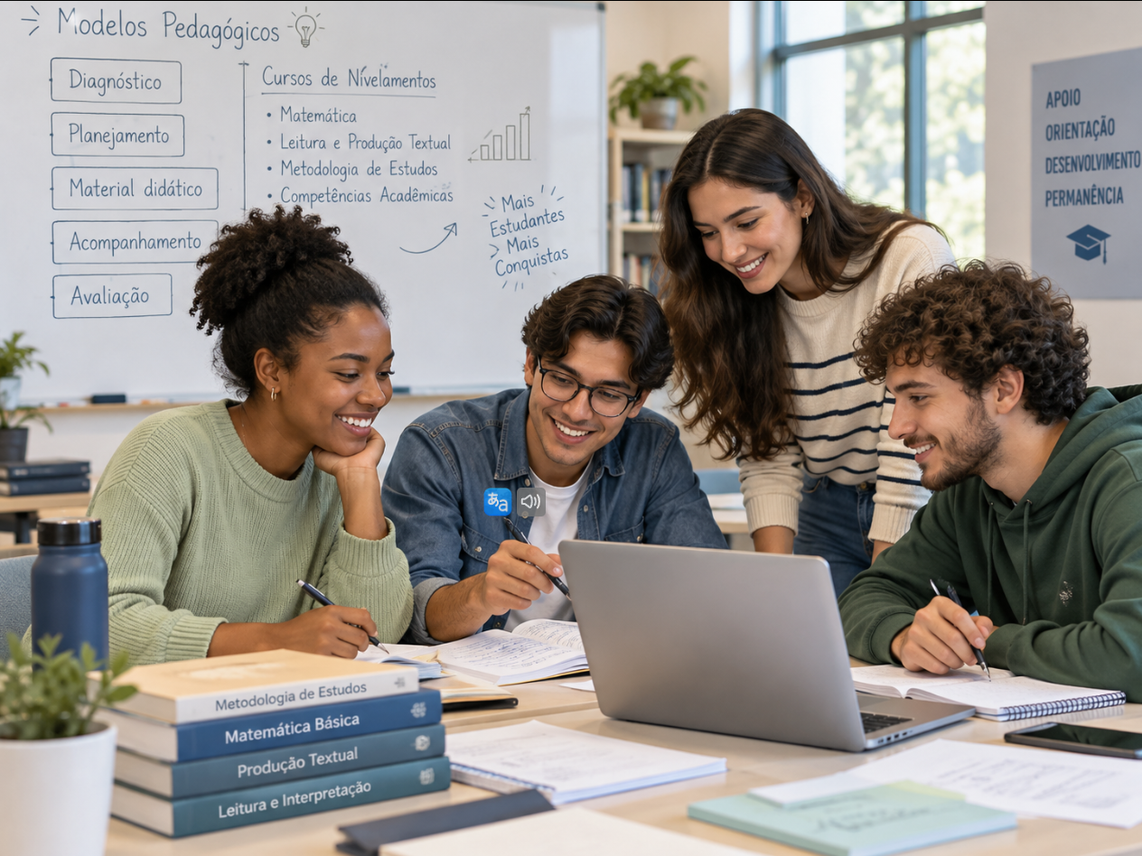 Criação do Modelo Pedagógico dos Cursos de Nivelamento