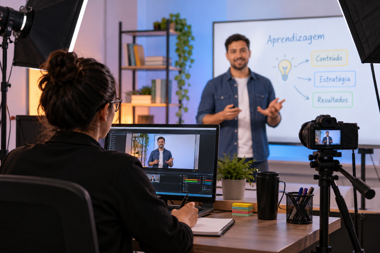 Acompanhamento Pedagógico da Produção de Videoaulas