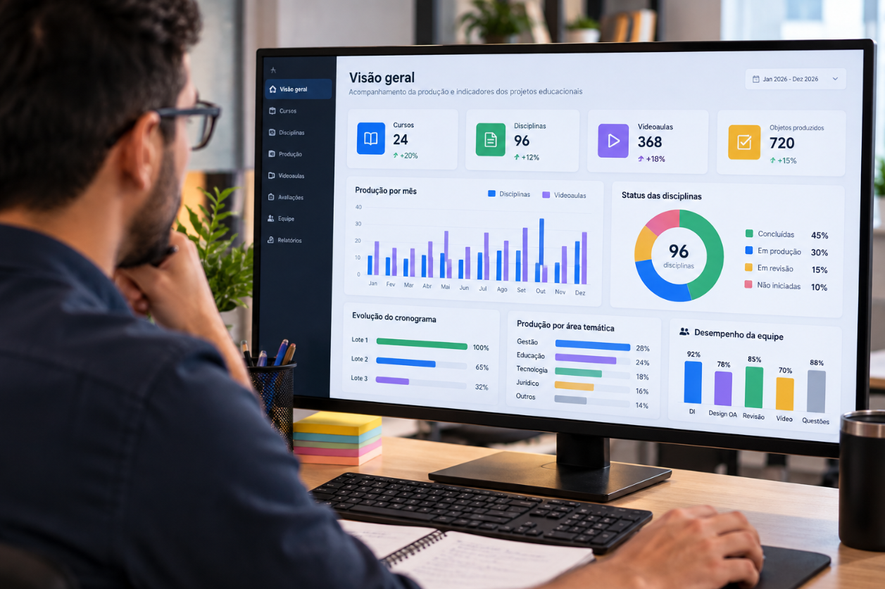 Relatórios e Dashboards Estratégicos